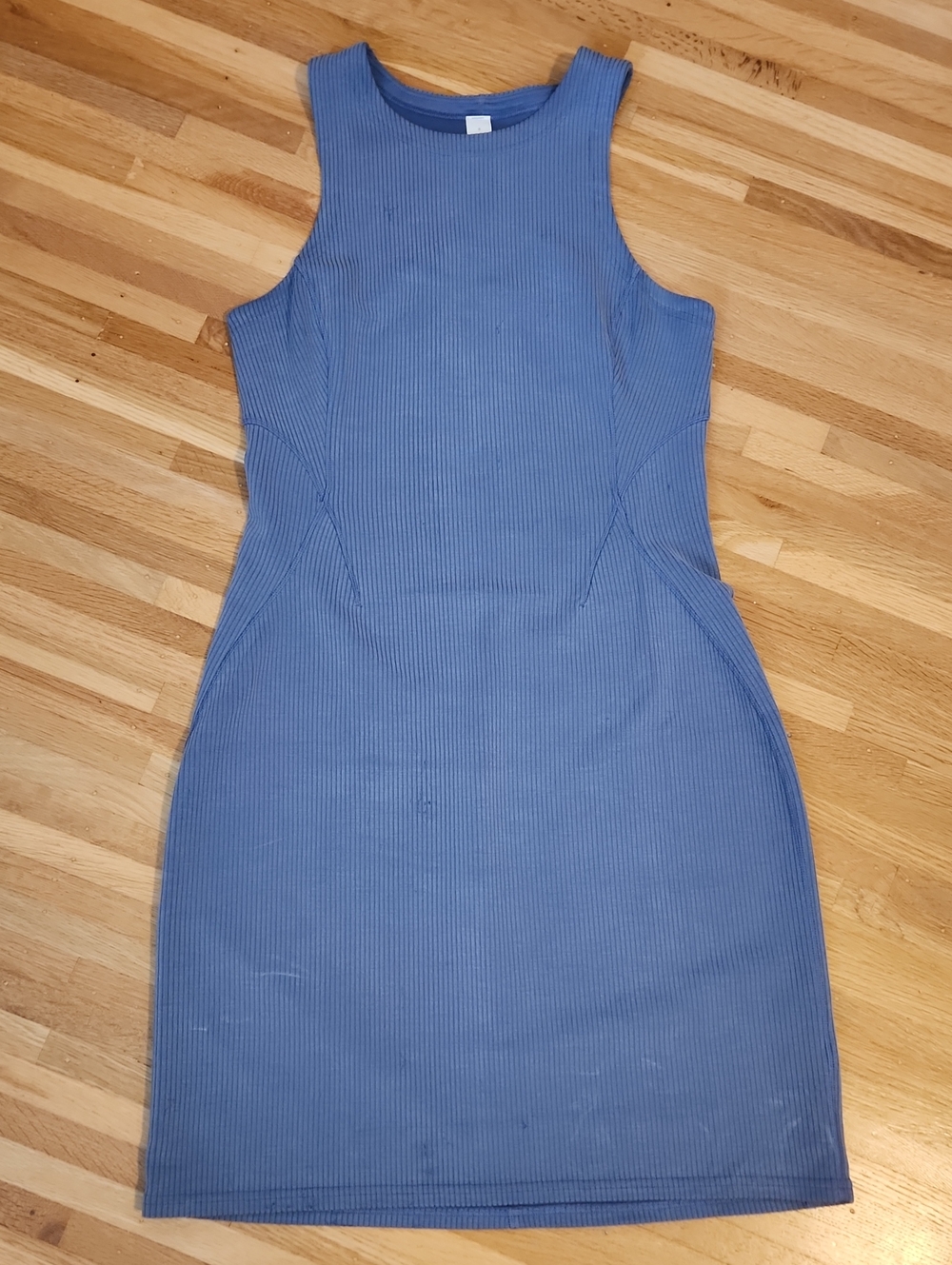 Lululemon Sleeveless Ribbed Dress - Blue